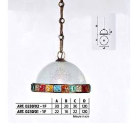Подвесной светильник  Longobard 0230/01 1F, фото 1