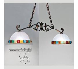 Подвесной светильник  Longobard 0230/05 2F, фото 1