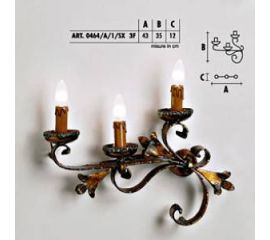 Настенный светильник  Longobard GRANADA 0464/A/1/SX 3F, фото 1