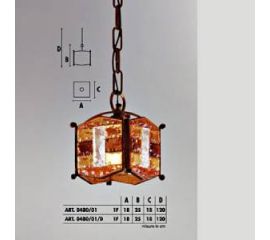 Подвесной светильник  Longobard 0480/01 1F, фото 1