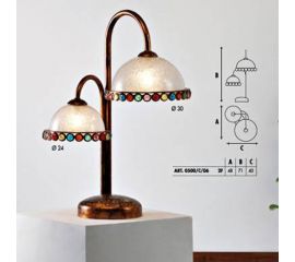 Настольный светильник  Longobard 0500/С/06 2F, фото 1