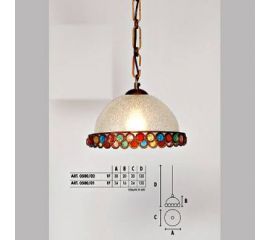 Подвесной светильник  Longobard 0500/01 1F, фото 1