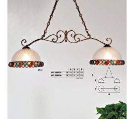 Подвесной светильник  Longobard 0500/05 2F, фото 1