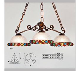 Подвесной светильник  Longobard 0500/12 3F, фото 1