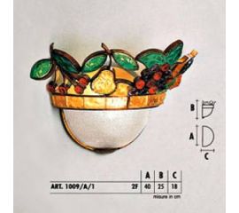 Настенный светильник  Longobard 1009/A/1 2F, фото 1