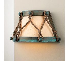 Настенный светильник Lustrarte Rustico Tambor Mod.411, фото 1