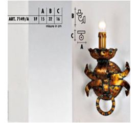 Настенный светильник  Longobard GRANADA 7149/A 1F, фото 1