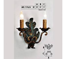 Настенный светильник  Longobard GRANADA 7176/A 2F, фото 1