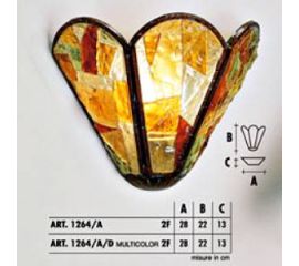 Настенный светильник  Longobard DALY 1264/A 2F, фото 1