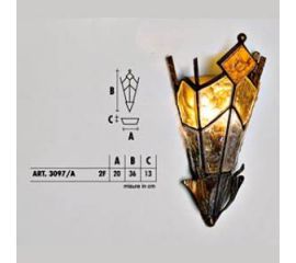 Настенный светильник  Longobard DALY 3097/A 2F, фото 1