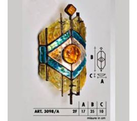 Настенный светильник  Longobard DALY 3098/A 2F, фото 1