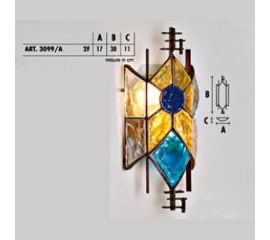 Настенный светильник  Longobard DALY 3099/A 2F, фото 1