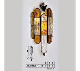 Настенный светильник  Longobard DALY 3100/A 2F, фото 1