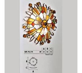 Настенный/потолочный светильник  Longobard DALY PL/14 6F, фото 1