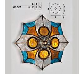 Настенный/потолочный светильник  Longobard DALY PL/7 6F, фото 1