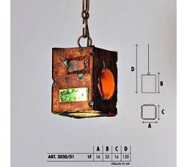 Подвесной светильник  Longobard NEW YORK 2020/01 1F, фото 1