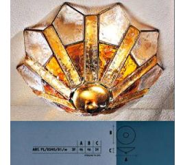 Настенный/потолочный светильник  Longobard ERREBI PL/0340/01/w 3F, фото 1