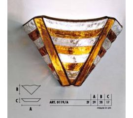 Настенный светильник  Longobard MADRID 0119/A 2F, фото 1