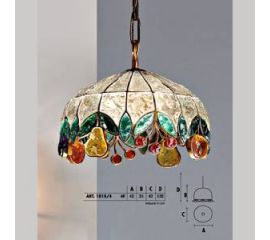 Подвесной светильник  Longobard MADRID 1010/4 4F, фото 1