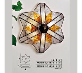 Настенный/потолочный светильник  Longobard MADRID PL/0122/1 3F, фото 1