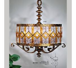 Подвесной светильник  Longobard PAGODA 0148/1 6F, фото 1