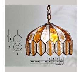 Подвесной светильник  Longobard PAGODA 0138/3 4F, фото 1
