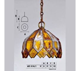 Подвесной светильник  Longobard PAGODA 0154/1 1F, фото 1