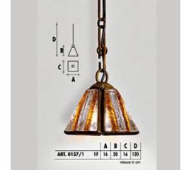 Подвесной светильник  Longobard PAGODA 0157/1 1F, фото 1