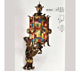 Настенный светильник  Longobard PAGODA 2019/A 4F, фото 1