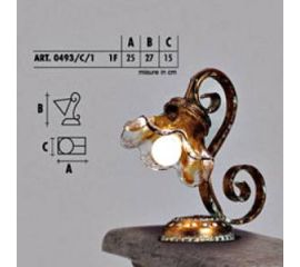 Настольный светильник  Longobard VALENCIA 0493/С/1 1F, фото 1