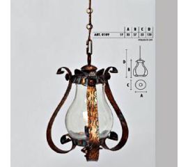 Подвесной светильник  Longobard TOLEDO 0109 1F, фото 1