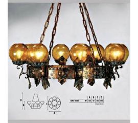 Подвесной светильник  Longobard TOLEDO 0455 8F, фото 1
