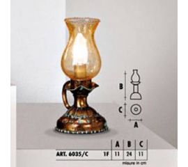 Настольный светильник  Longobard TOLEDO 6035/С 1F, фото 1