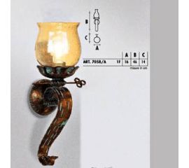 Настенный светильник  Longobard TOLEDO 7058/A 1F, фото 1