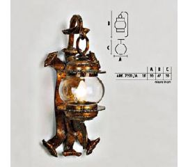 Настенный светильник  Longobard TOLEDO 7221/A 1F, фото 1