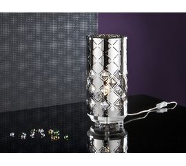 Настольная лампа Schuller ALEXIA СТЕКЛО/СТАЛЬ, фото 1