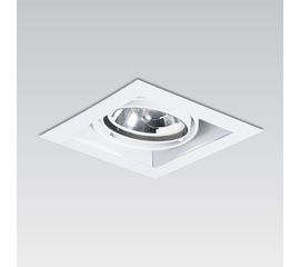 Встраиваемый в потолок светильник Xal Mito Frame 200 1 lamp, фото 1