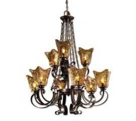 Подвесной светильник Uttermost VETRAIO 9, фото 1