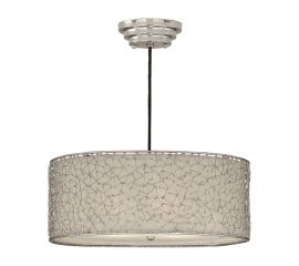Подвесной светильник Uttermost BRANDON SILVER 3, фото 1