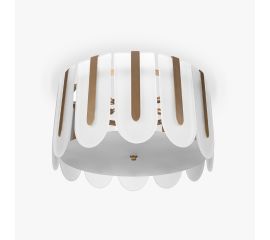 Подвесной светильник Bella Figura Elisabetta Flush Mount Chandelier, фото 1