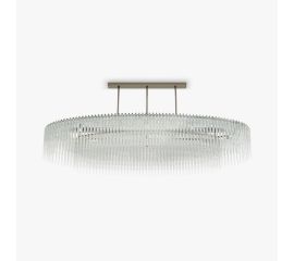 Подвесной светильник Bella Figura Ice Oval Chandelier 160, фото 1
