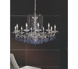 Люстра Emozioni Italiane MI/Orvieto/72/8 SW nic blue, фото 1