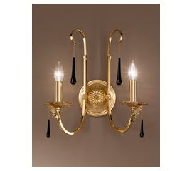 Настенный светильник Kolarz FIORENZA 0057.62.3.Bk, фото 1