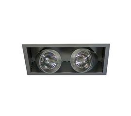 Встраиваемый металлогалогенный светильник Lival Figur Double, фото 1