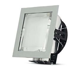 Встраиваемый светильник под компактную люминесцентную лампу Vivo Luce Presto 2x18 VL 0309, фото 1