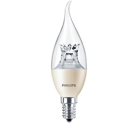 Светодиодная лампа Philips MASTER LEDcandle DT 4-25W E14 BA38 CL, фото 1