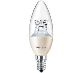 Светодиодная лампа Philips MASTER LEDcandle DT 6-40W E14 B38 CL_AP, фото 1