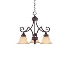Подвесной светильник Savoy House Legend 3 Light Down Chandelier, фото 1