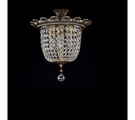 Потолочный светильник ArtGlass ARTEMIS II. brass antique, фото 1