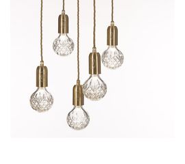 Подвесной светильник Lee Broom Clear Crystal Bulb Chandelier, фото 1